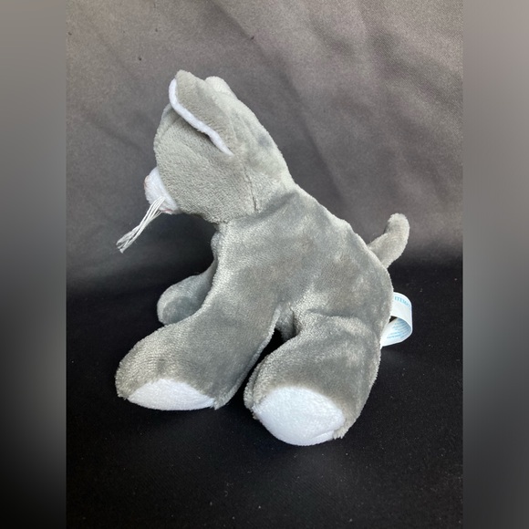 Wishpets 2016 Whit Blue Eye Gray Cat Kitten Plush #72174 Stuffed Animal Whiskers - Picture 3 of 8